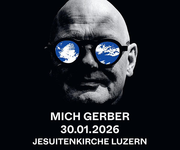 Banner: Mich Gerber, Drifting Clouds, 05.–18.01.2026