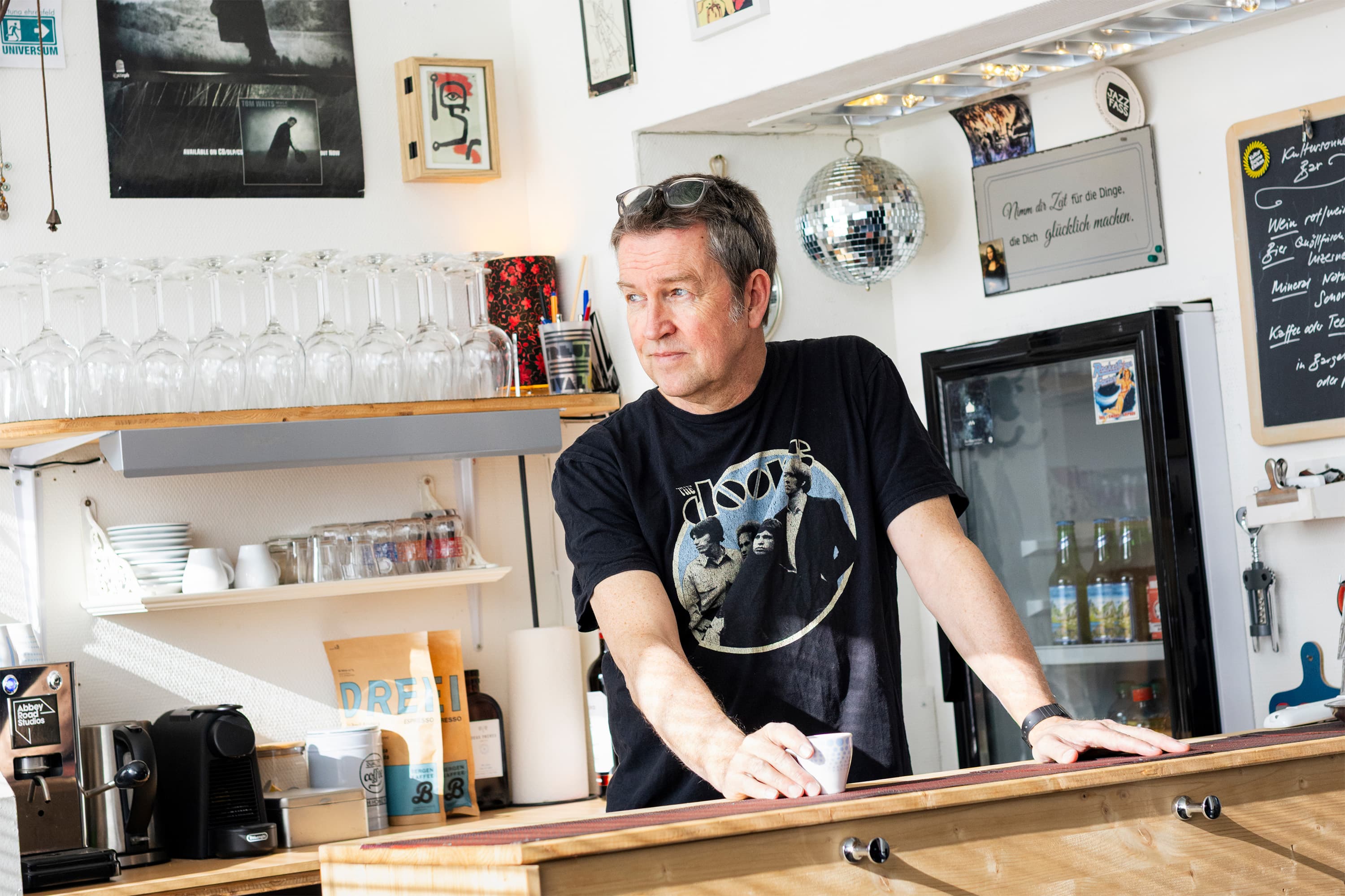 Porträt von Reto Bernhard, fotografiert von Kim da Motta