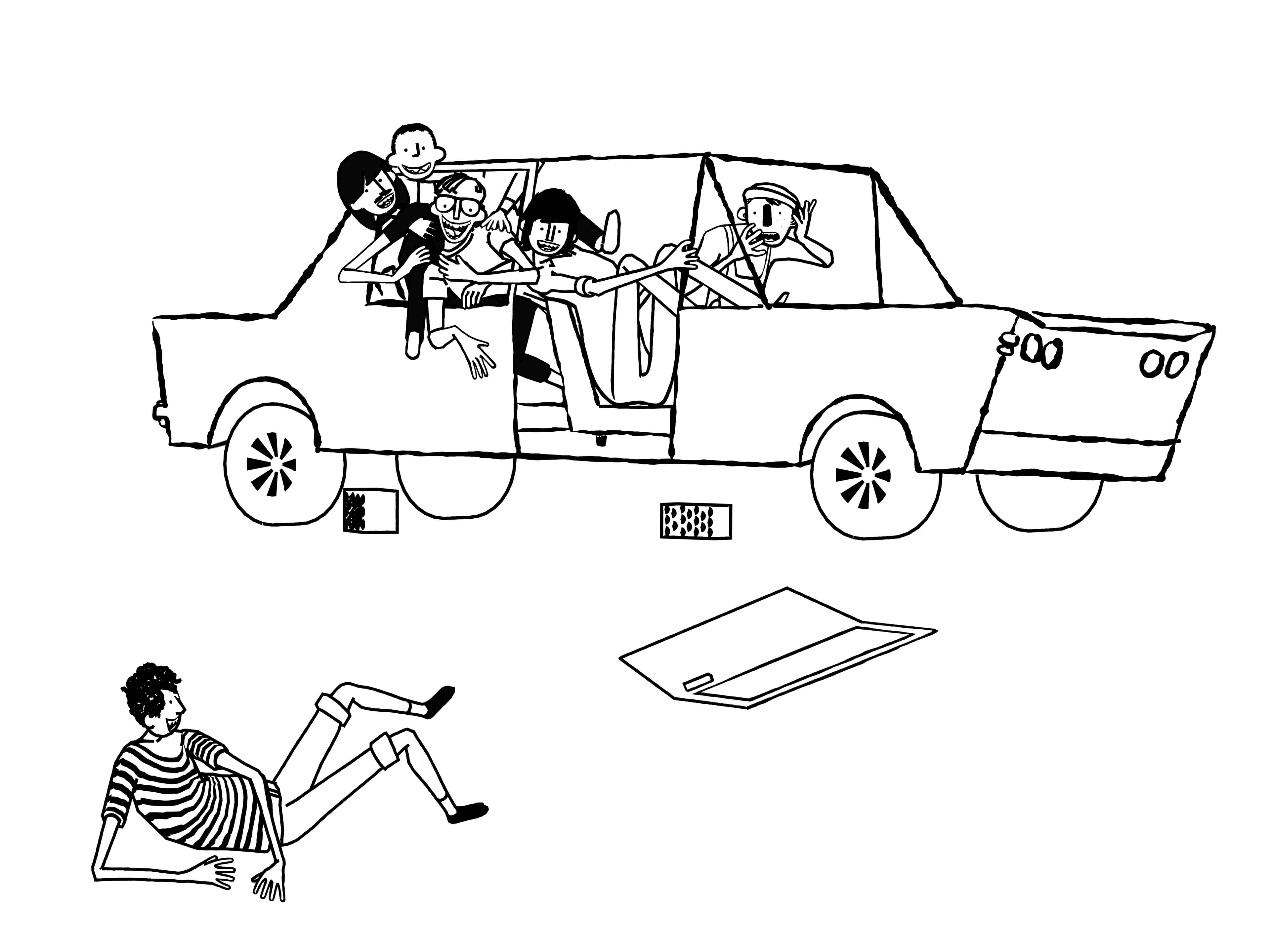 Still «The Car That Came Back from the Sea» von Jadwiga Kowalska