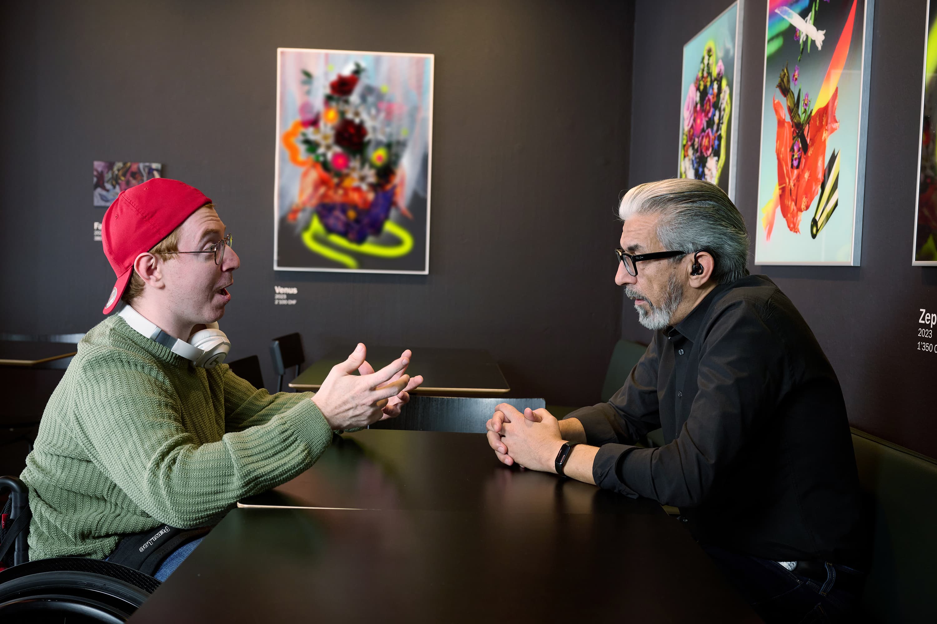 Porträt von Jahn Graf und Markus Beeli, fotografiert von Franca Pedrazzetti