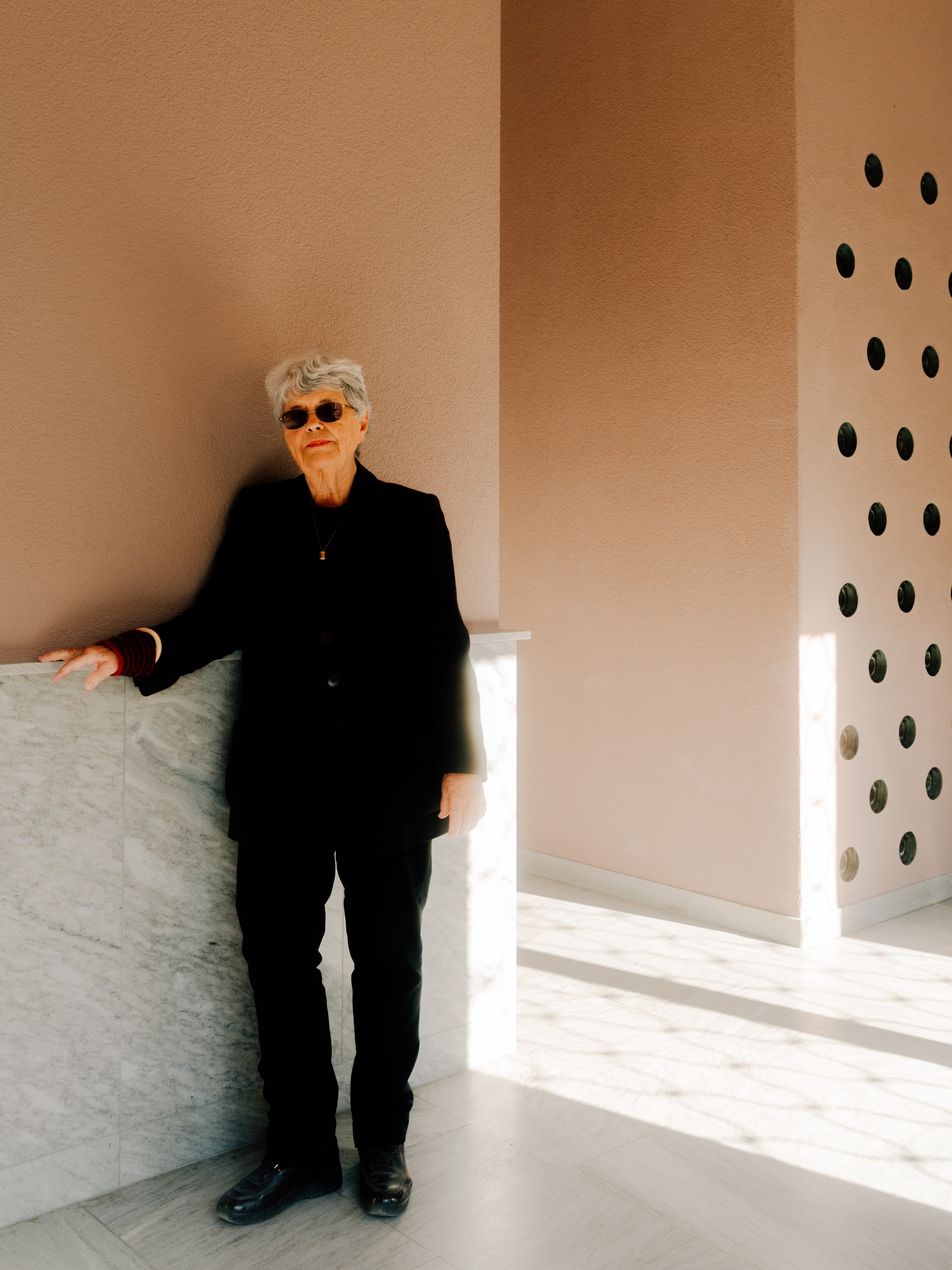 Porträt von Beatrice von Matt, fotografiert von Sam Aebi