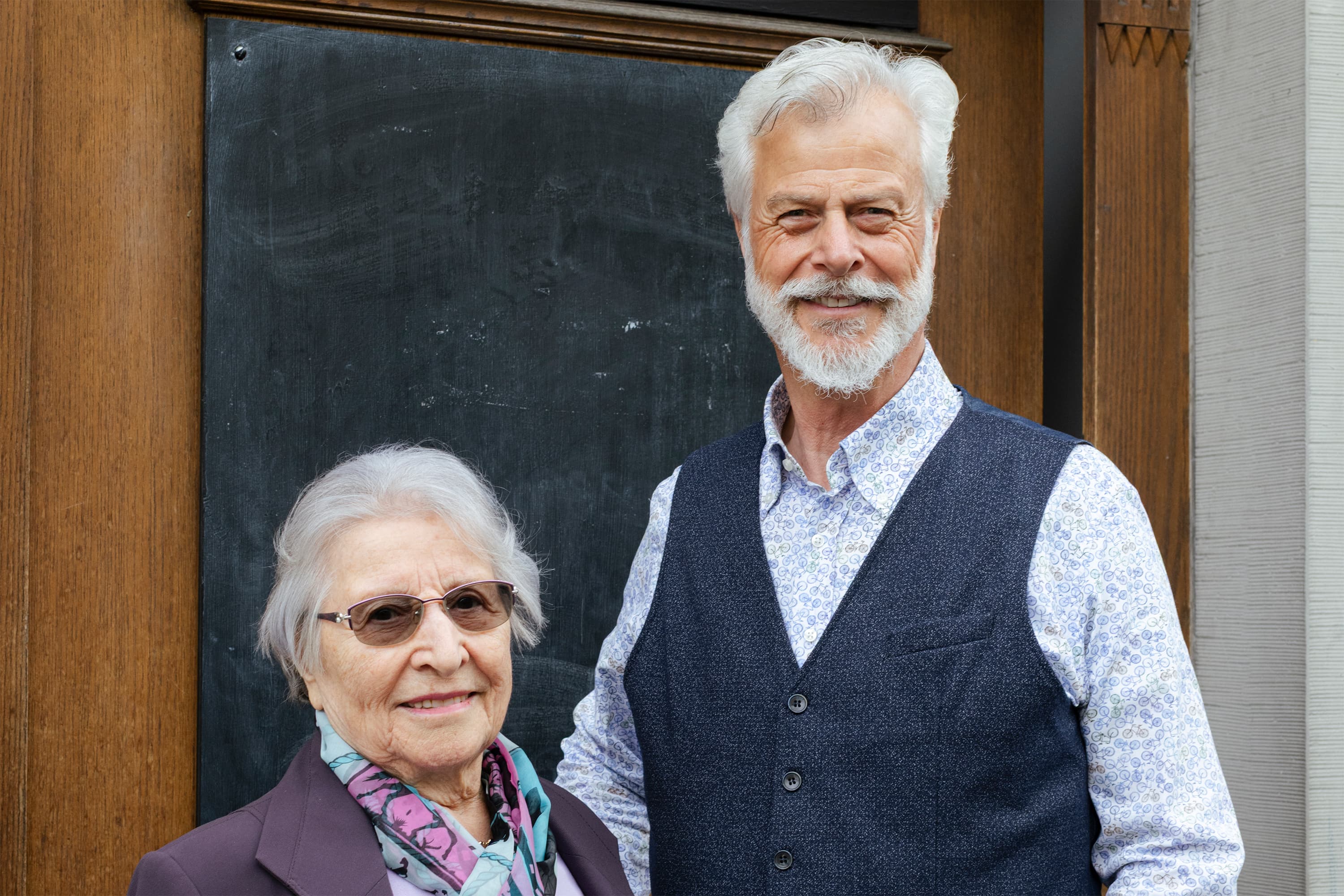 Porträt von Anna Pepe und Ippazio Calabrese, fotografiert von Kim da Motta