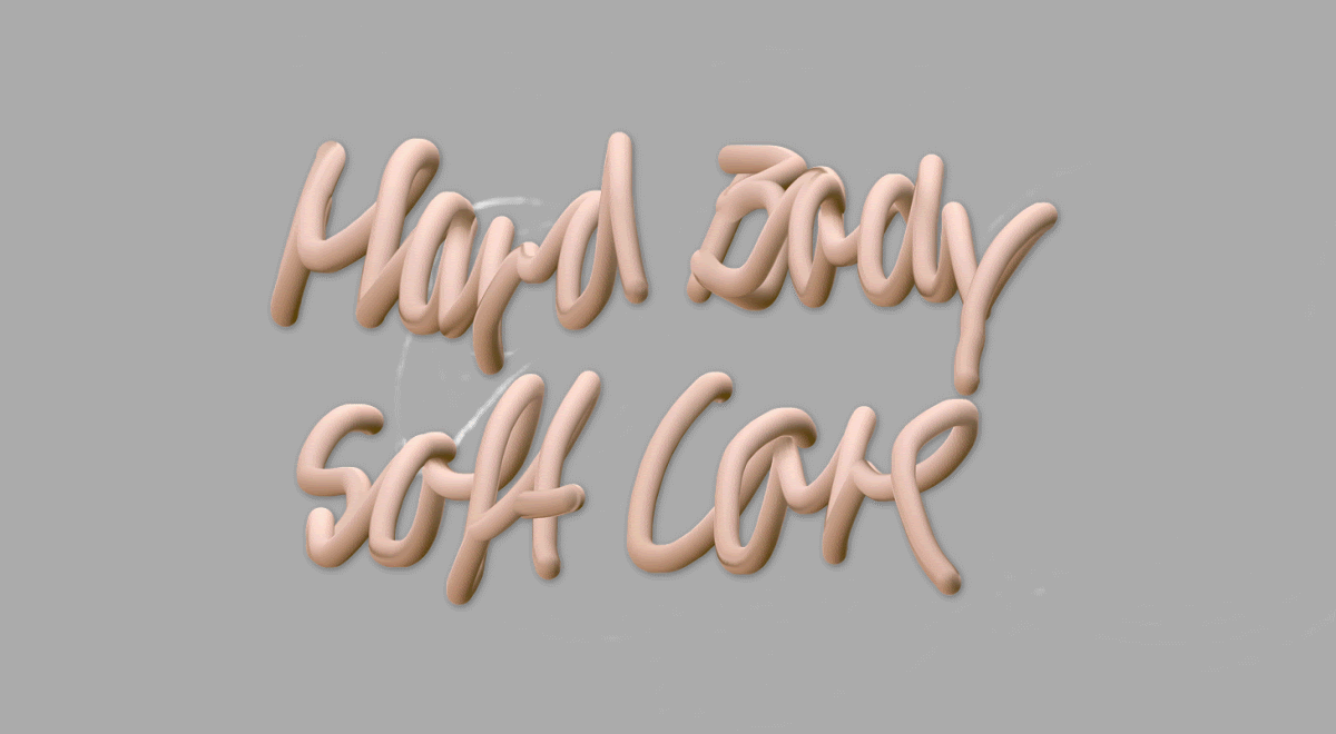 Hard body soft core